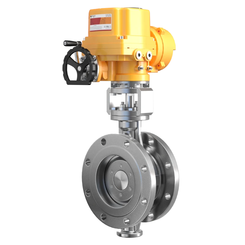 Electric Triple Eccentric Hard-Seated Butterfly Valve