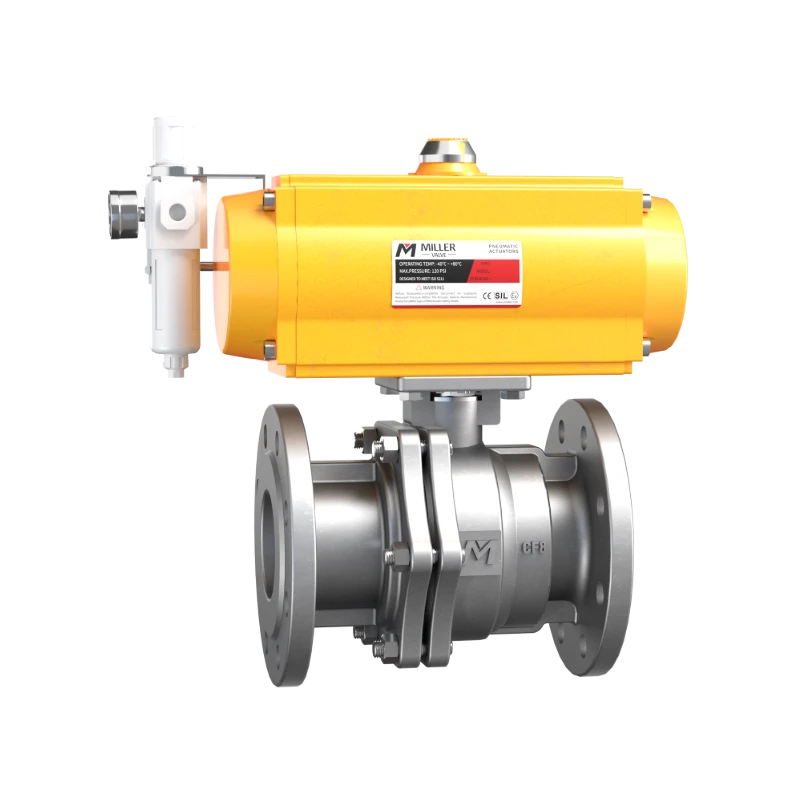 Pneumatic Floating Ball Valve
