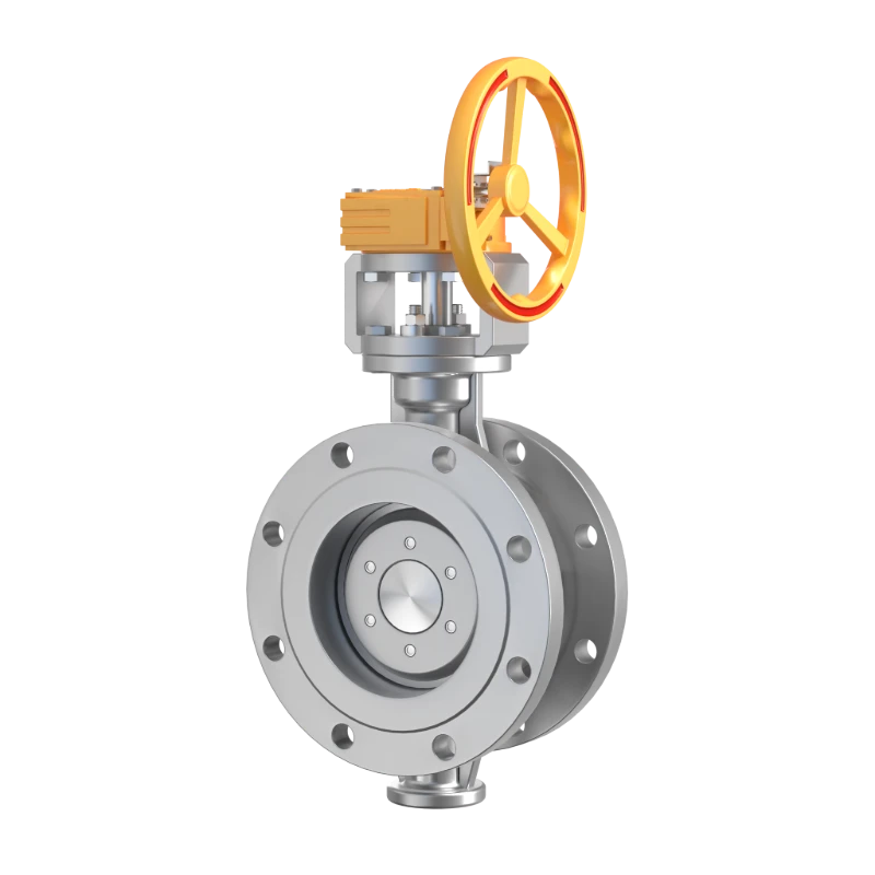 Manual Triple-Eccentric Metal-Seated Butterfly Valve