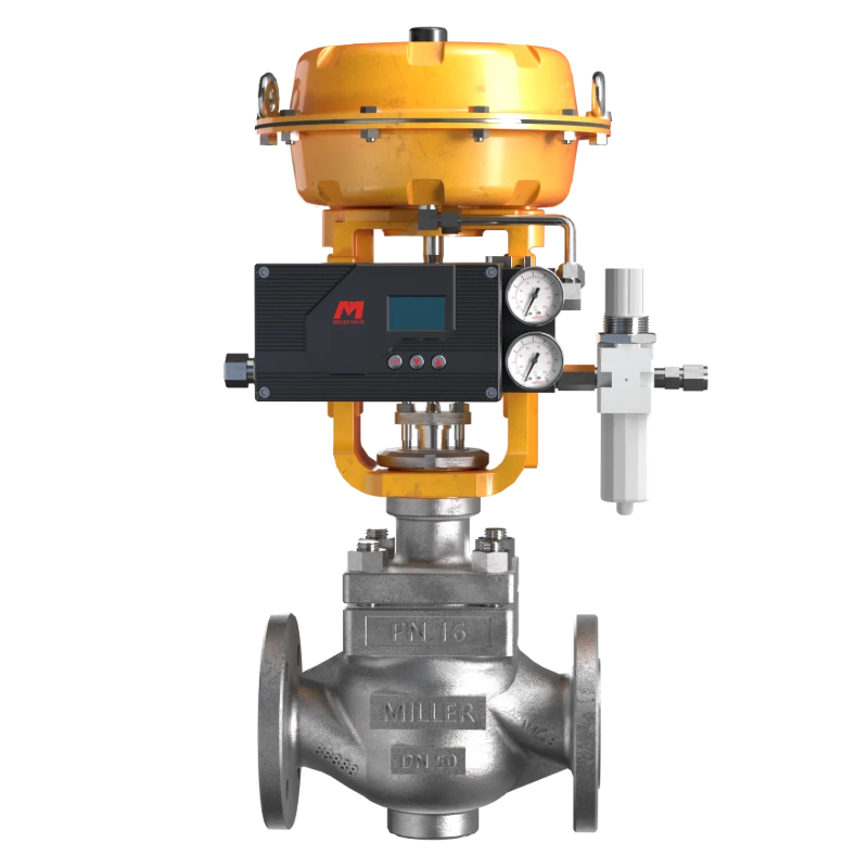 Pneumatic Low-Noise Control Valve