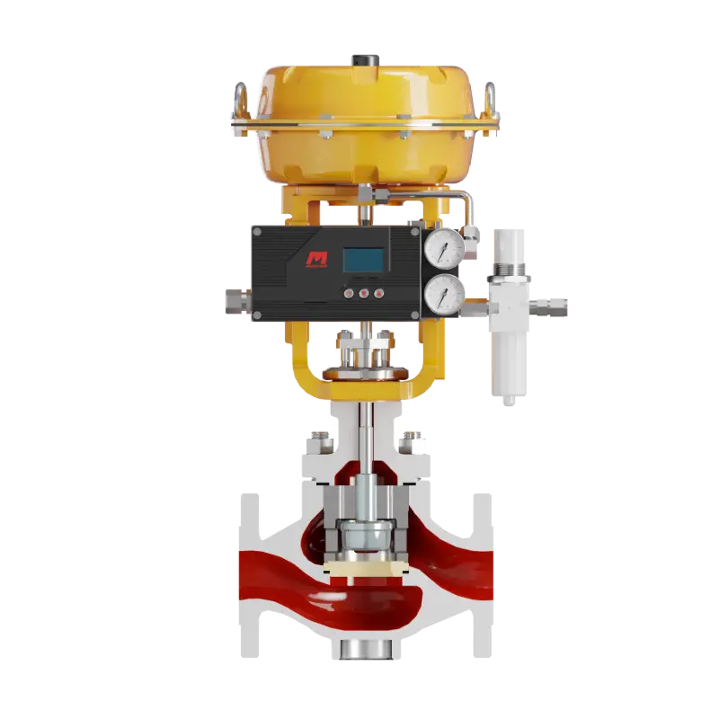 Pneumatic Single-Port Control Valve