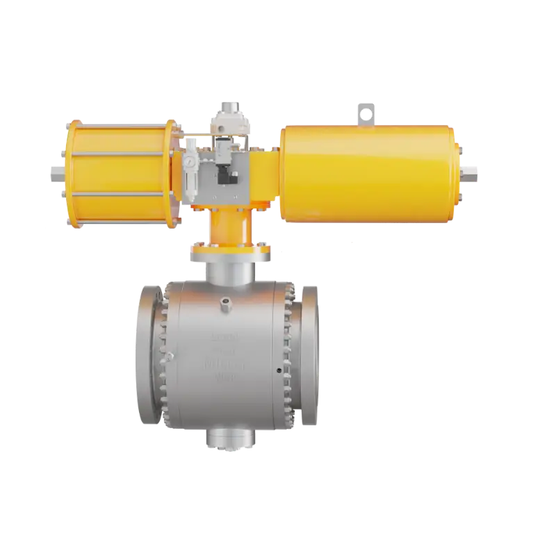 Electric Trunnion-Mounted Ball Valve