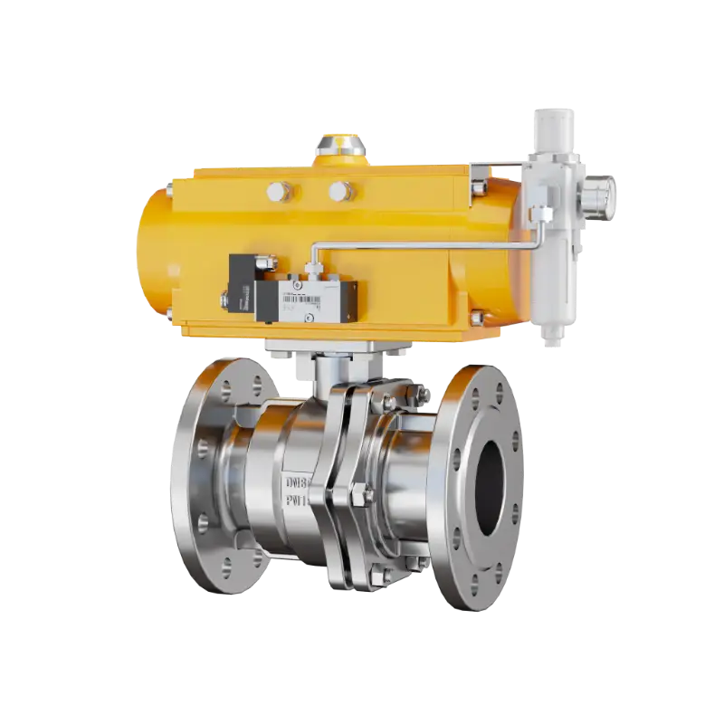 Pneumatic Floating Ball Valve
