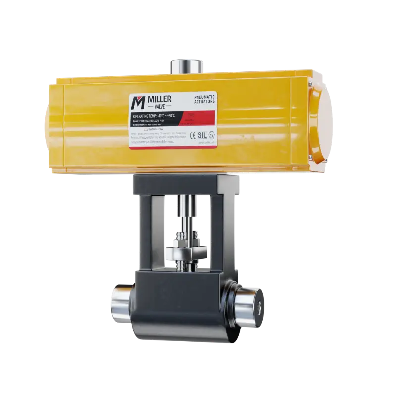 Pneumatic Drain Ball Valve