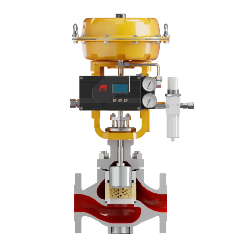Pneumatic Low-Noise Control Valve