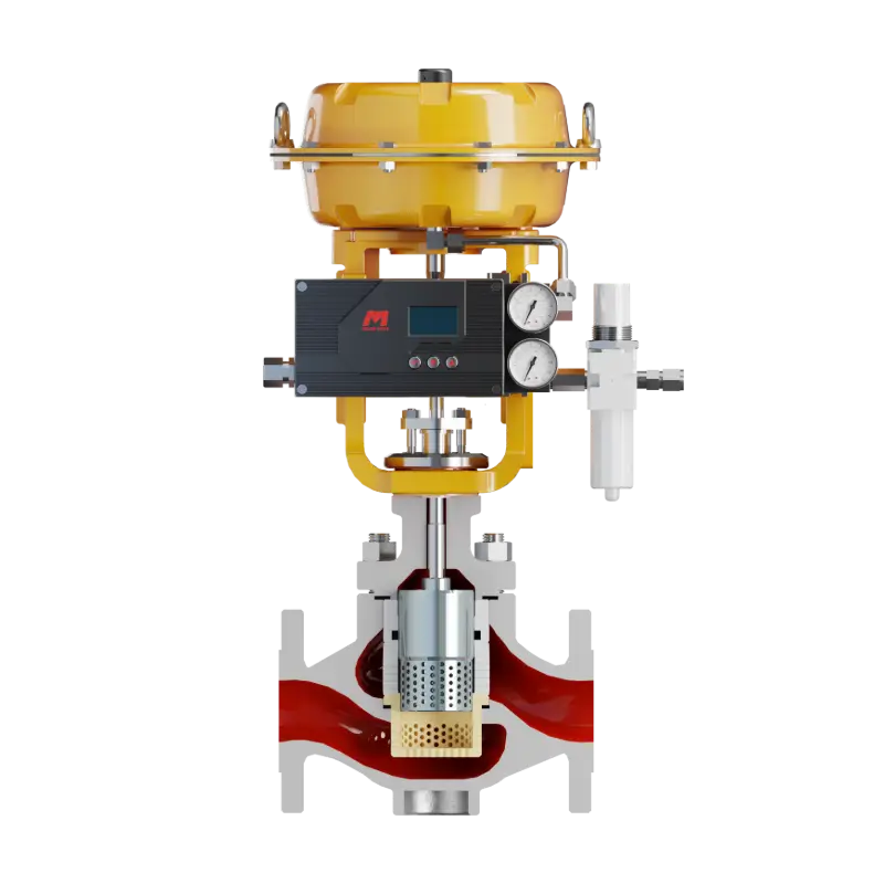 Pneumatic Multi-Stage Pressure Reducing Control Valve