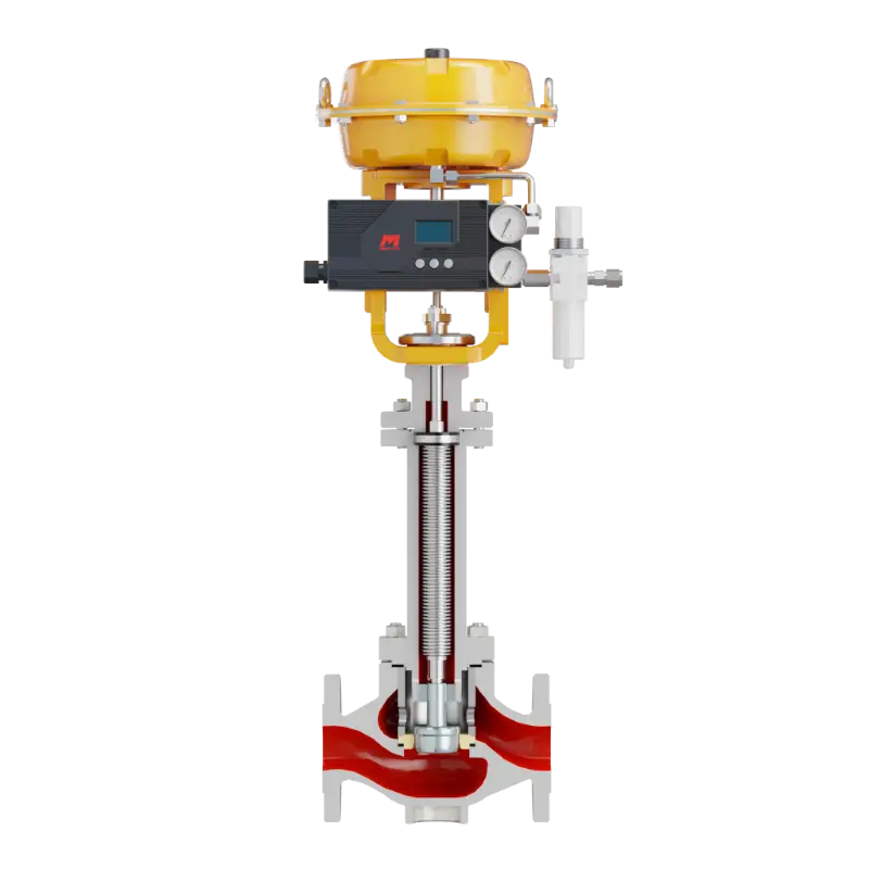 Pneumatic Bellows Seal Control Valve