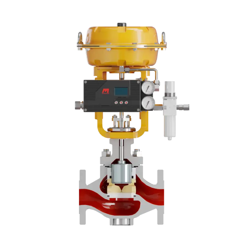 Pneumatic Cage Control Valve