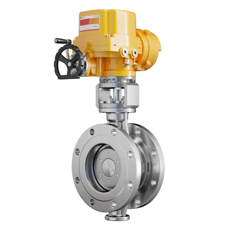 Electric Triple Eccentric Hard-Seated Butterfly Valve
