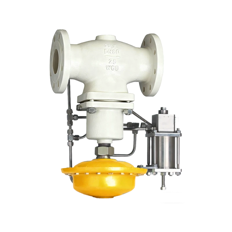 Self-Actuated Pilot-Operated Pressure Control Valve