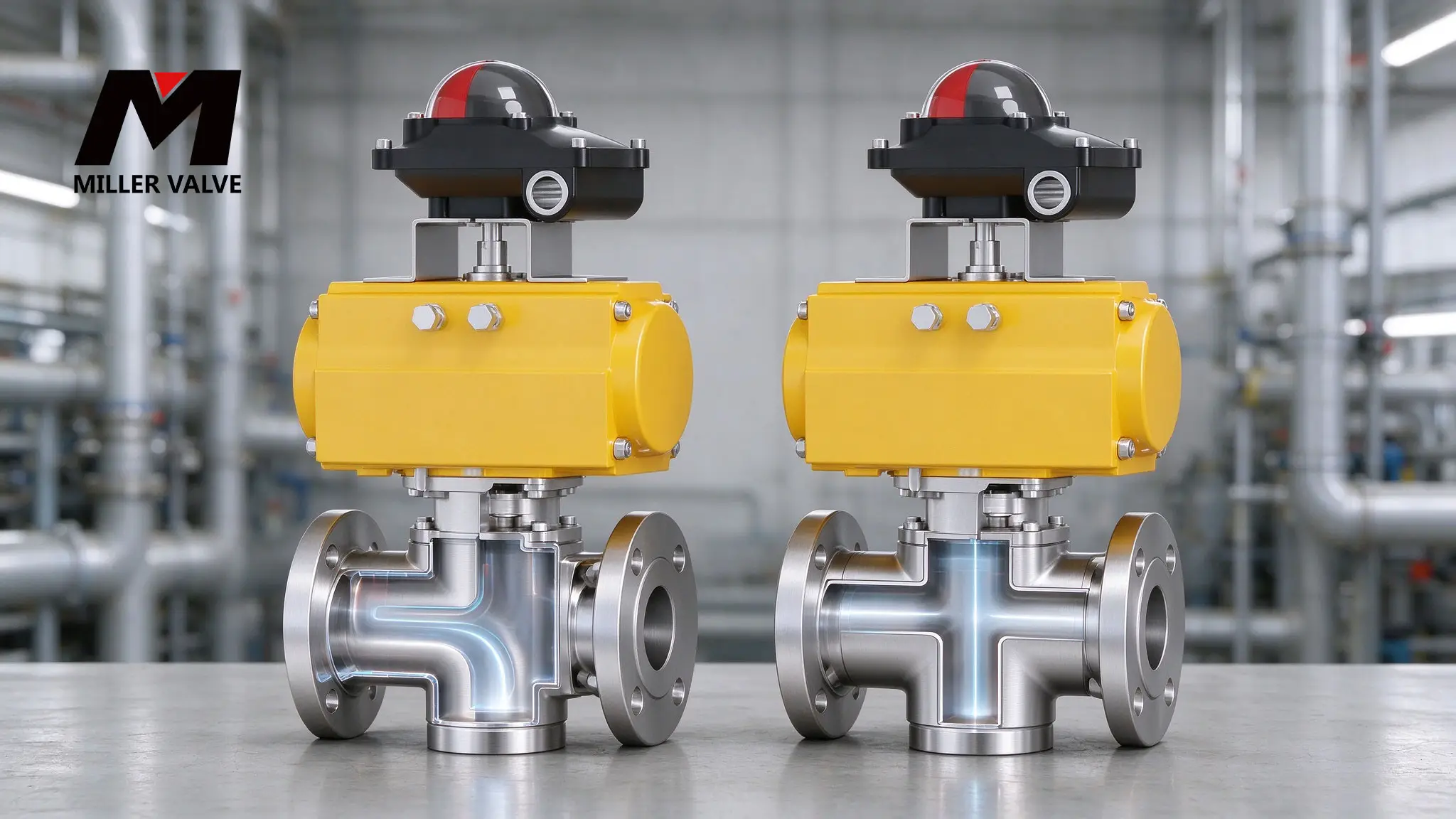 How Flow-Path Design Affects Media Changeover in Three-Way Ball Valves